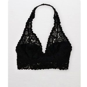aerie Softest® Lace Halter Bralette